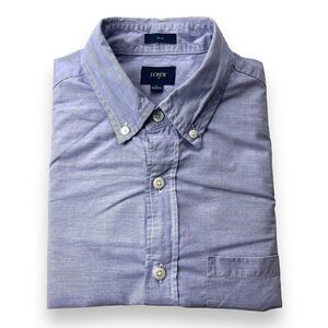 J. Crew Shirt Mens Small S Blue Slim Long Sleeve Button Down Collar‎ Shirt